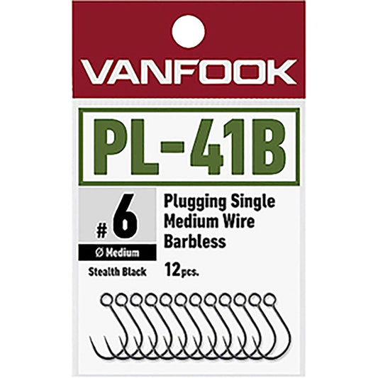 ヴァンフック(VANFOOK) プラッギングシングル ミディアムワイヤー バーブレス #6 PL-41B