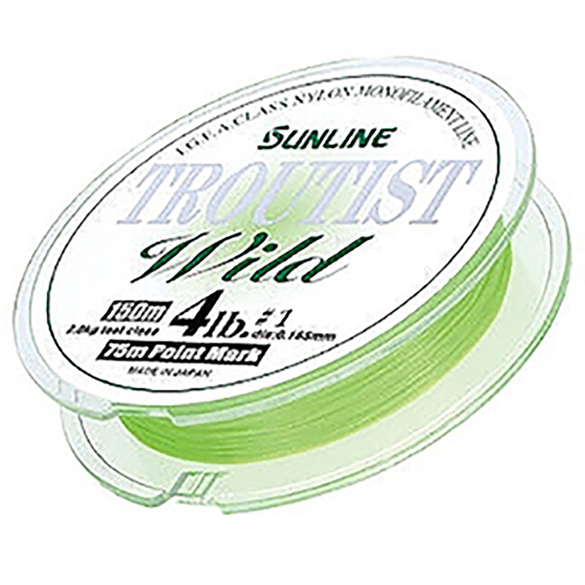 サンライン(SUNLINE) トラウティストワイルド 3LB 0.8号 150m [ナイロンライン]