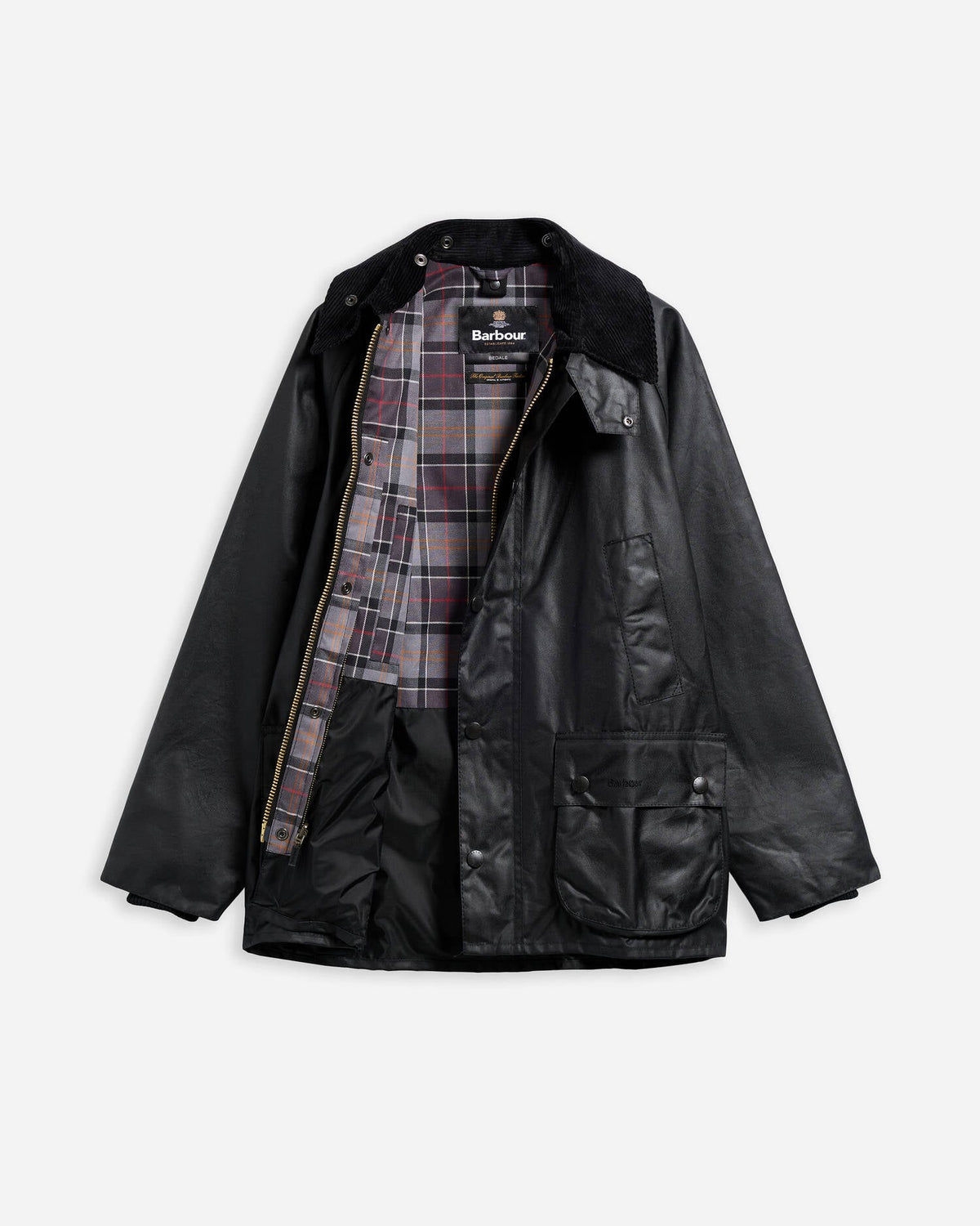 barbour bedale wax jacketblack 36