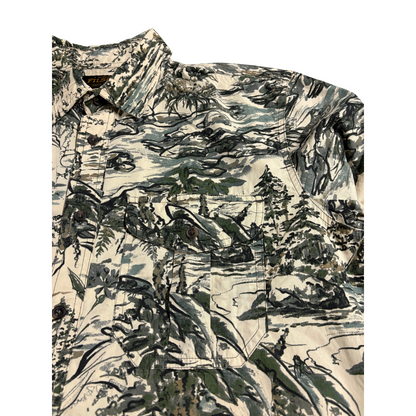 FILSON × HOUSEFLY ウォッシュド フェザークロス シャツ【30%OFF】