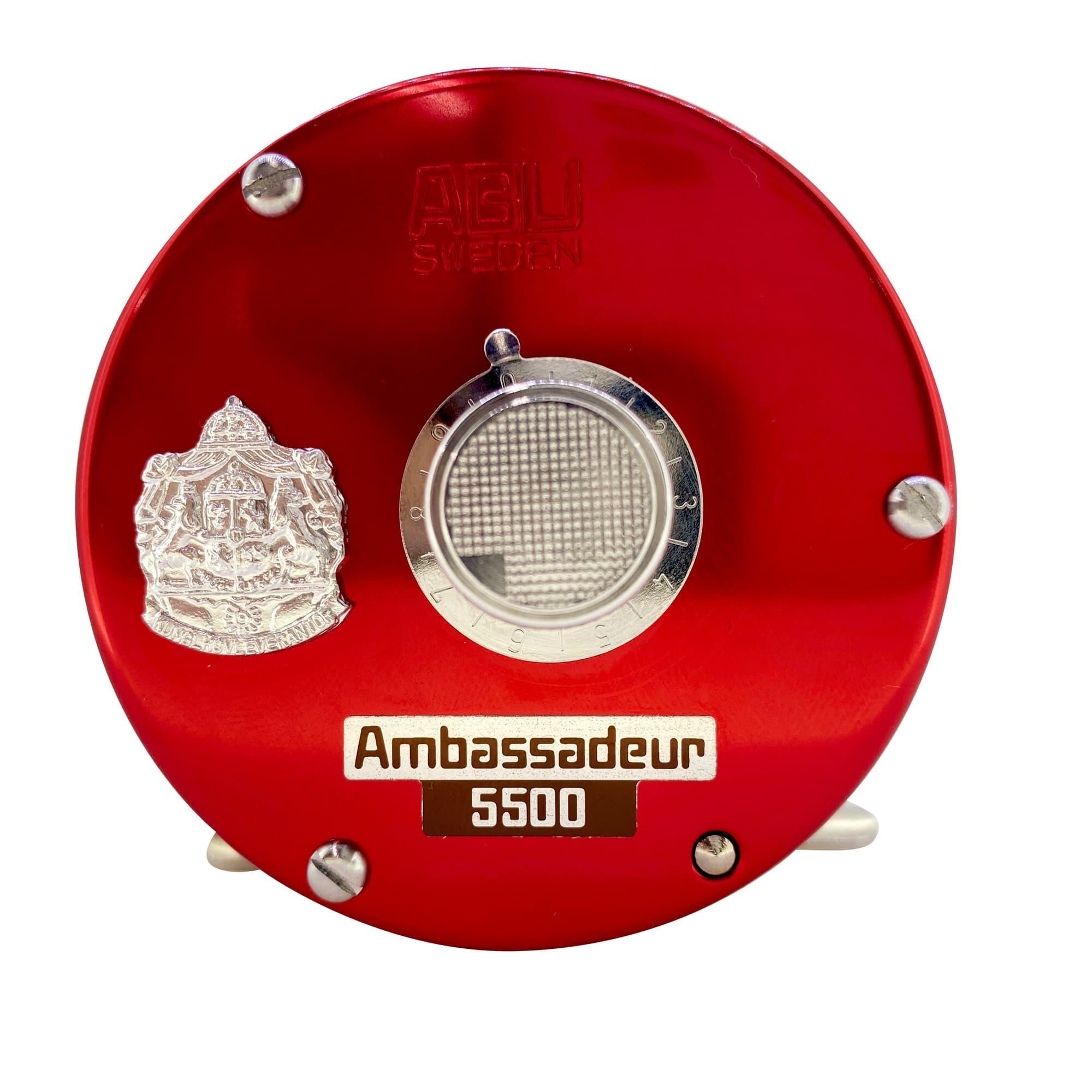 ABU AMB.4500 ファクトリーチューンド レッド,船用両軸リール