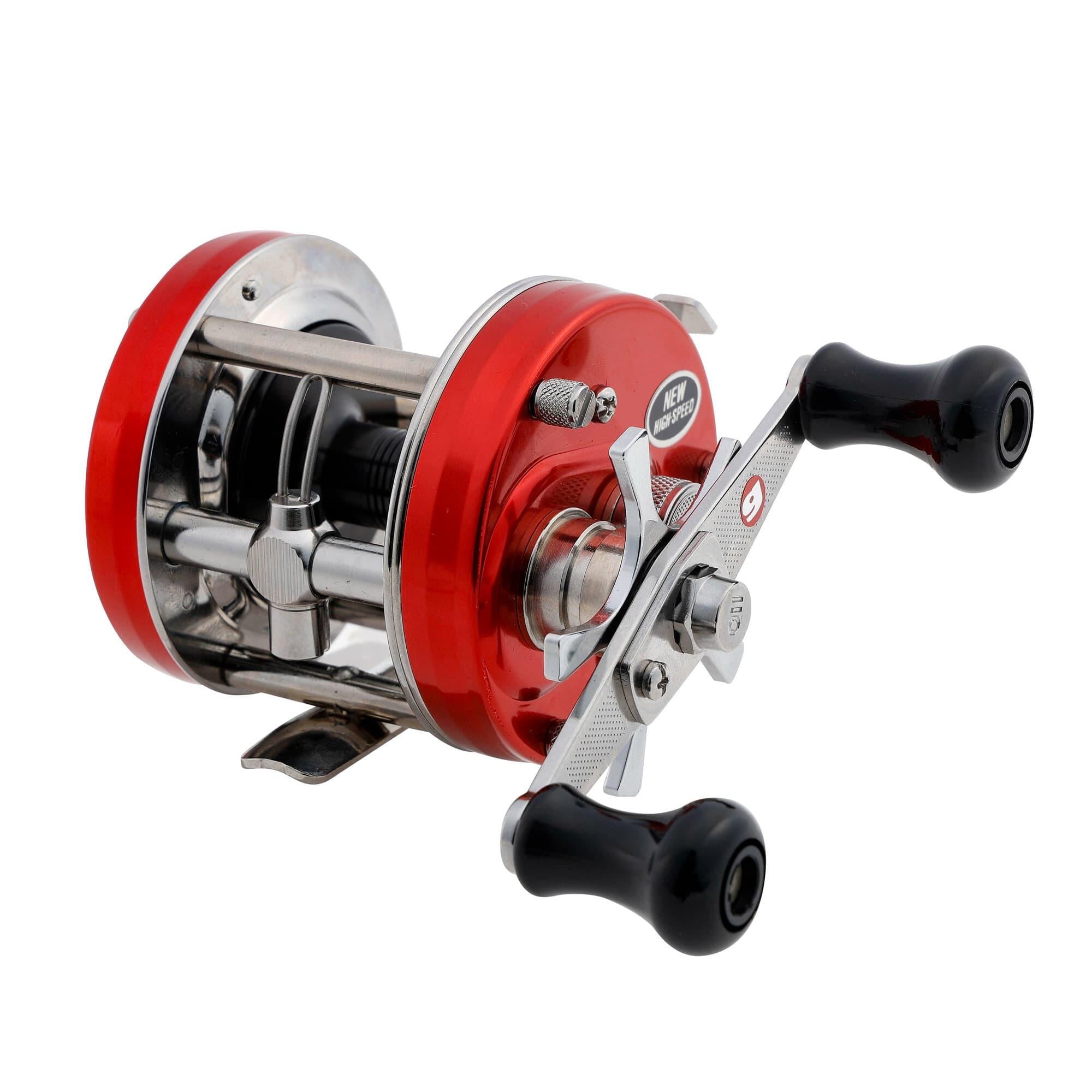 ABU AMB.4500 ファクトリーチューンド レッド,船用両軸リール