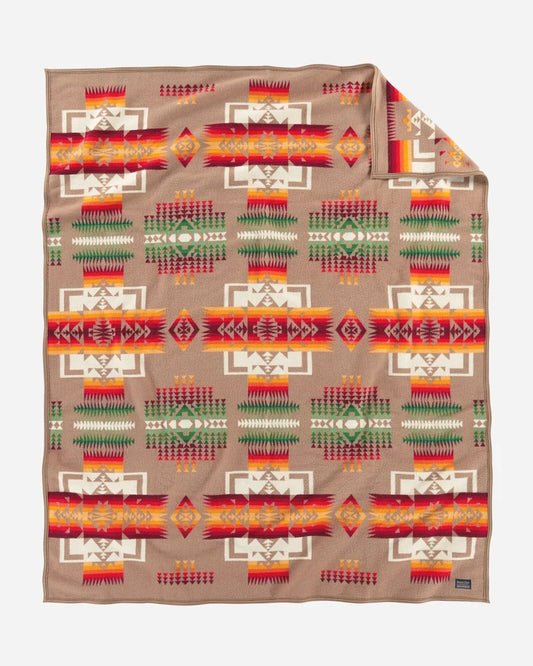 ChiefJoseph Blanket Robe Khaki 51114