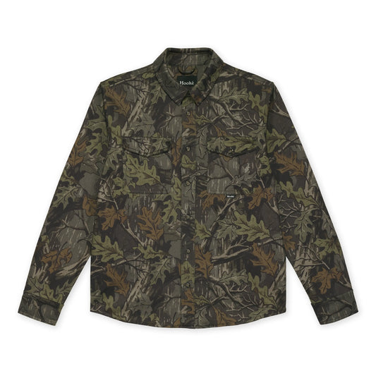 26S Ms Duck Camo Flannel Shirt M-CFS -HOOKE