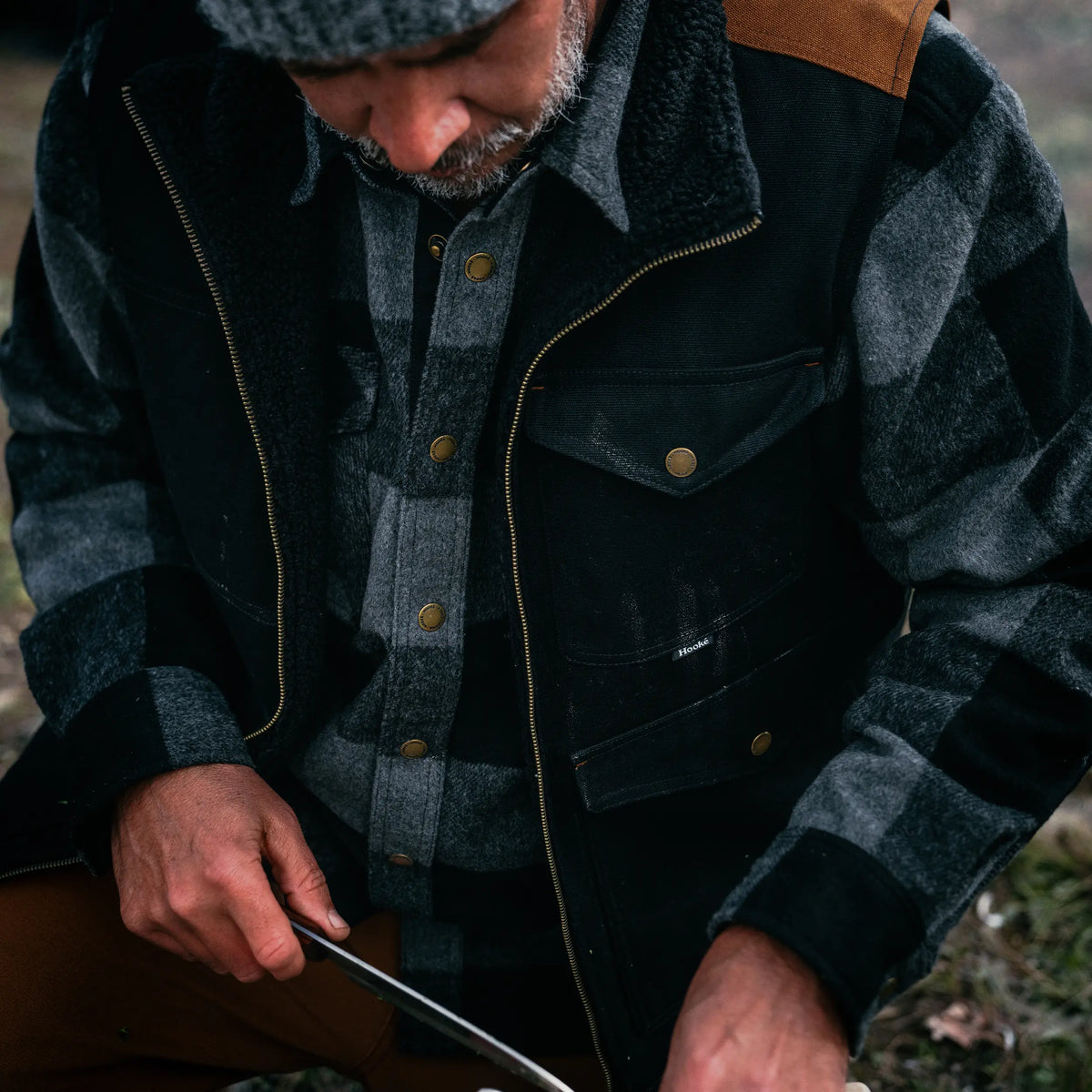 26S Ms Canadian Overshirt M-CS -HOOKE