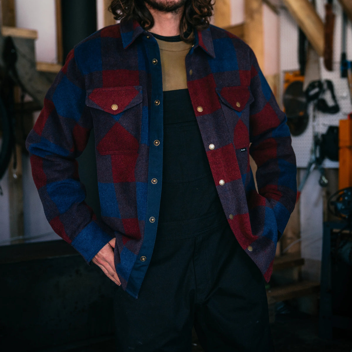 26S Ms Canadian Overshirt M-CS -HOOKE