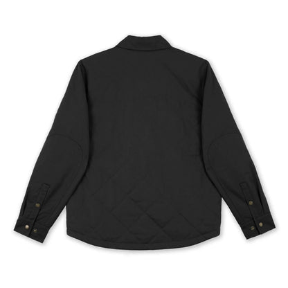 26S Ms Quilted Jack Shirt M-QIS Black -HOOKE