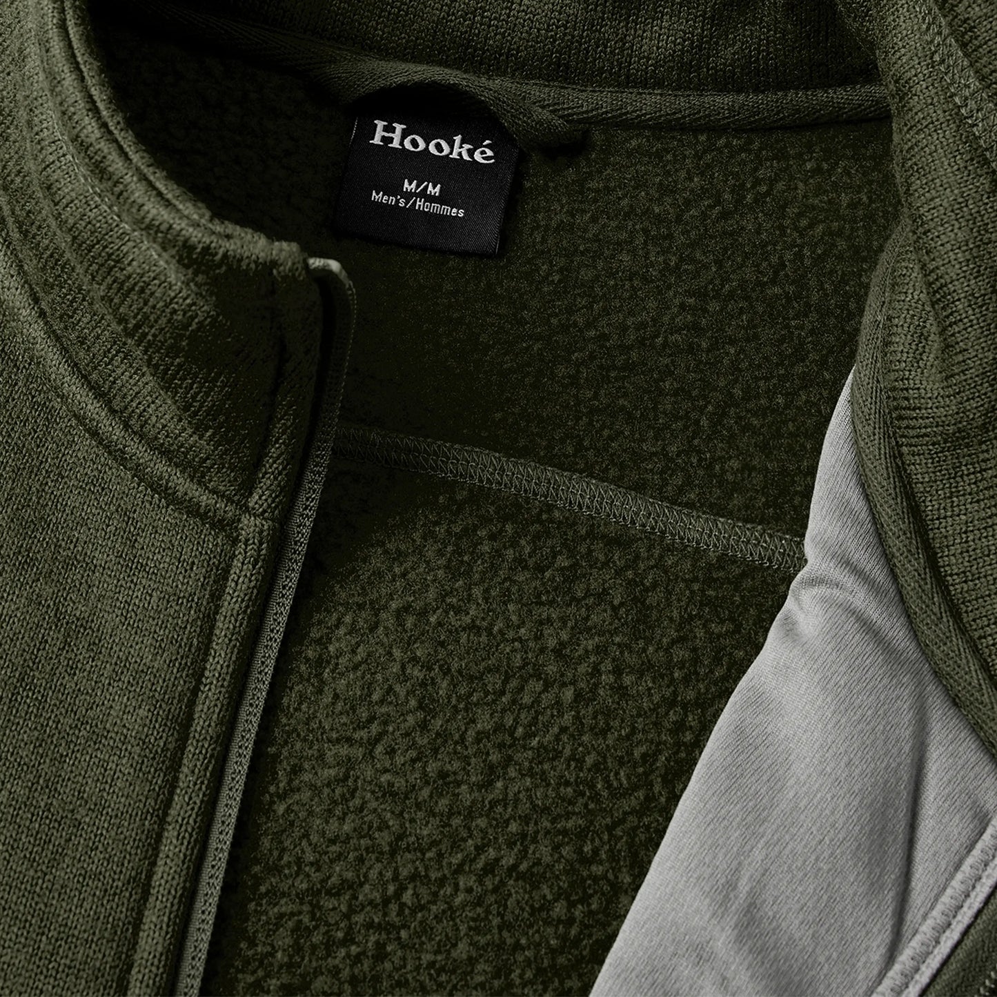 26S Ms Shelter Sweater Fleece Jacket M-ZUF -HOOKE