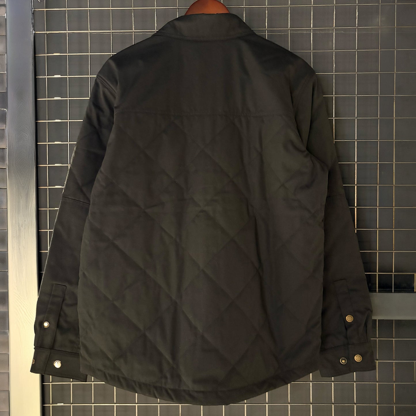 26S Ms Quilted Jack Shirt M-QIS-BLK