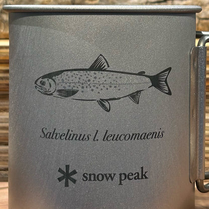 チタンマグ シングル 300 "アメマス" Titanium Single Wall "Salvelinus leucomaenis leucomaenis"