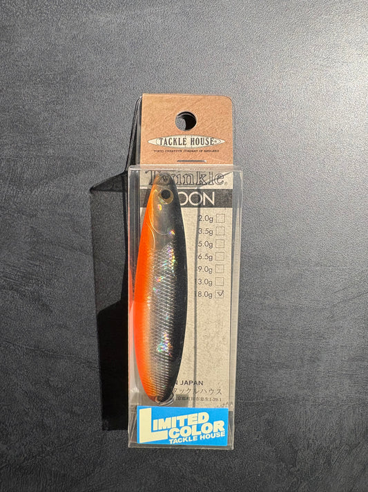 TACKLE HOUSE(タックルハウス) ツインクルスプーン 80mm 18g LTD-4 シルバーブラック/O TS180 Twinkle SPOON