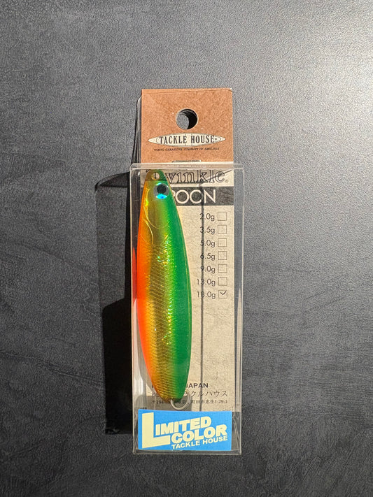TACKLE HOUSE(タックルハウス) ツインクルスプーン 80mm 18g LTD-5 ゴールドグリーン/オレンジ TS180 Twinkle SPOON