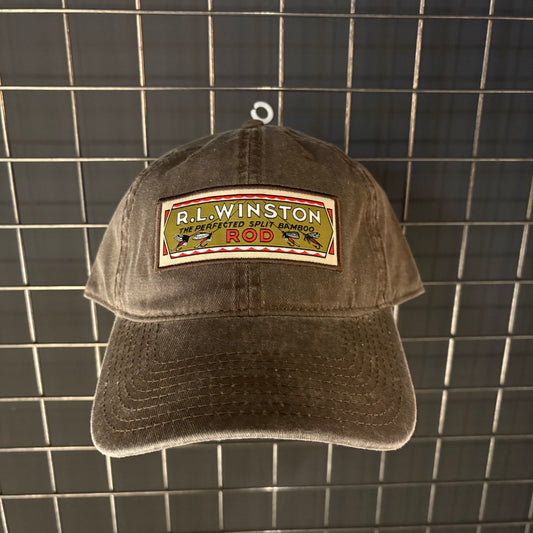 HD Win Hat BAMBOO-WASHED BROWN
