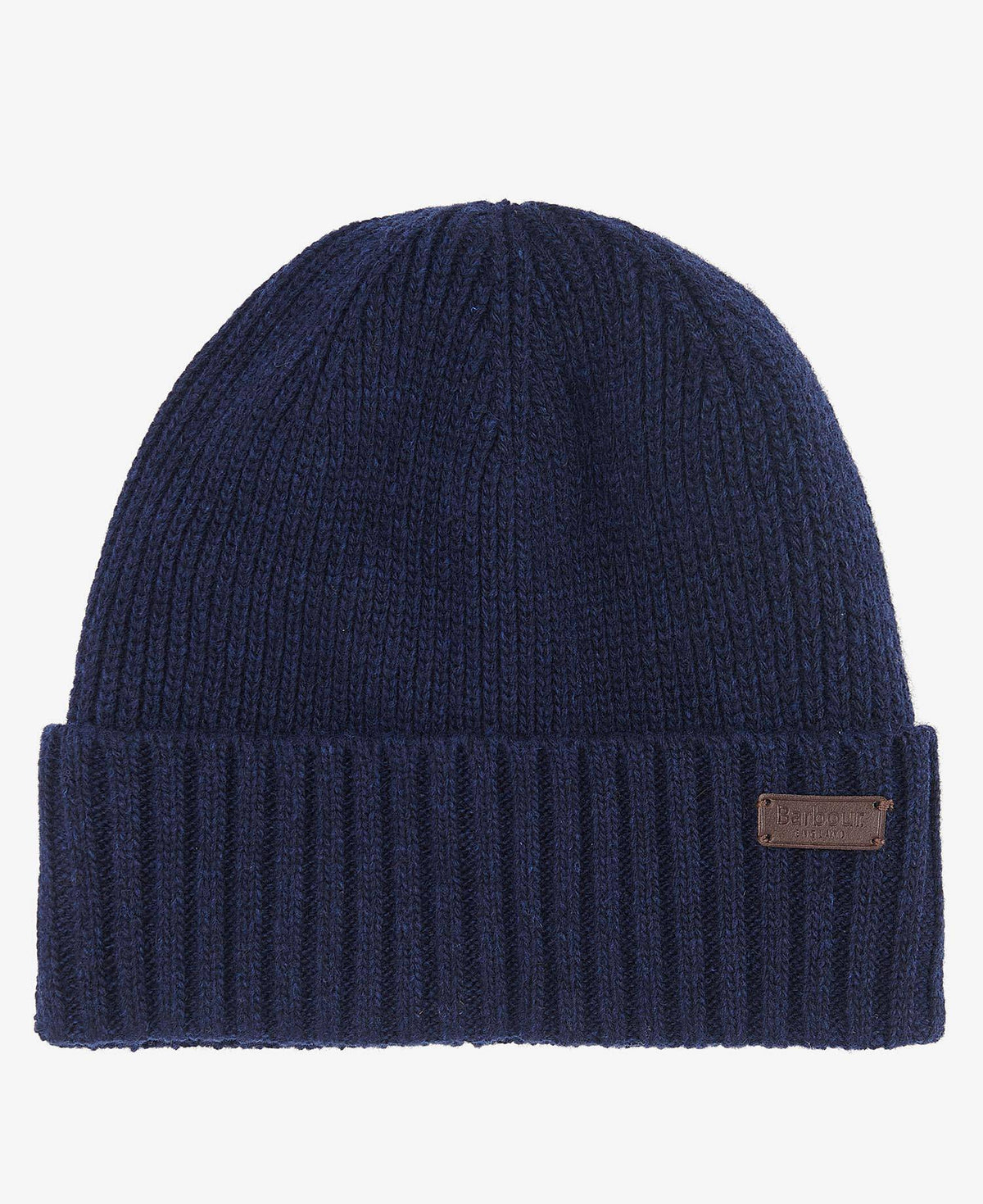 barbour carlton beanie hat navy