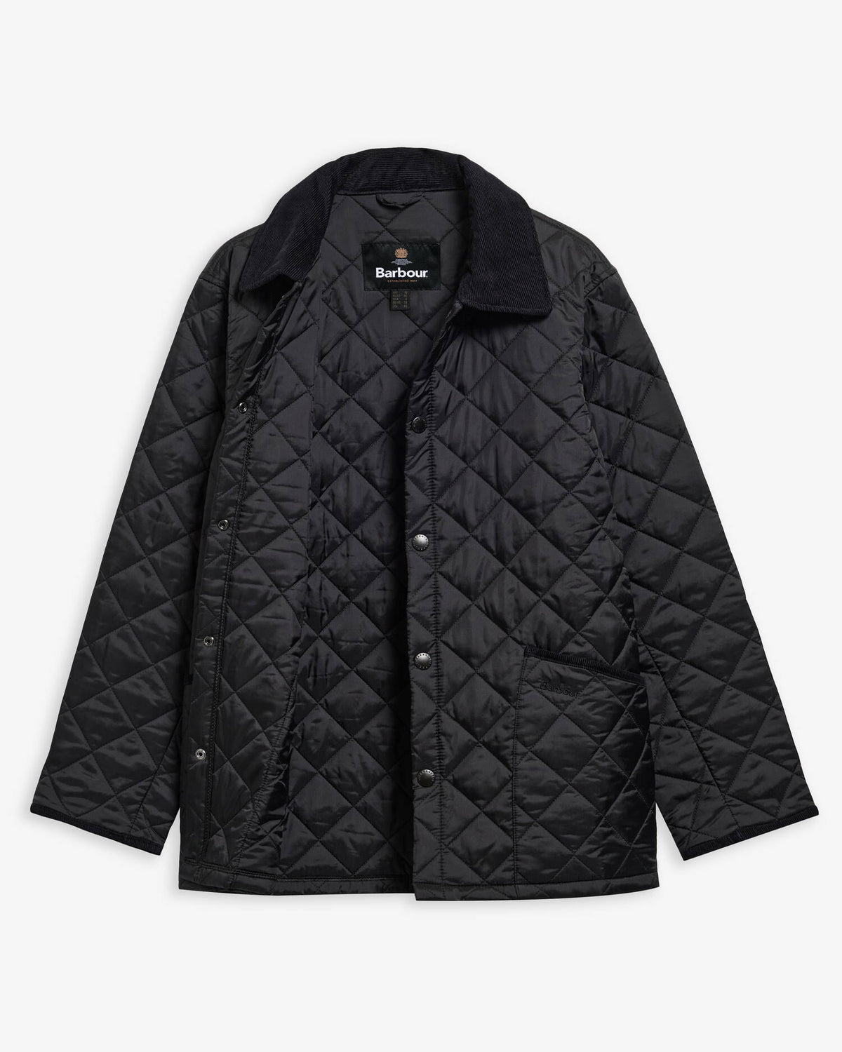 barbour select liddesdale quilted jacketblack 34