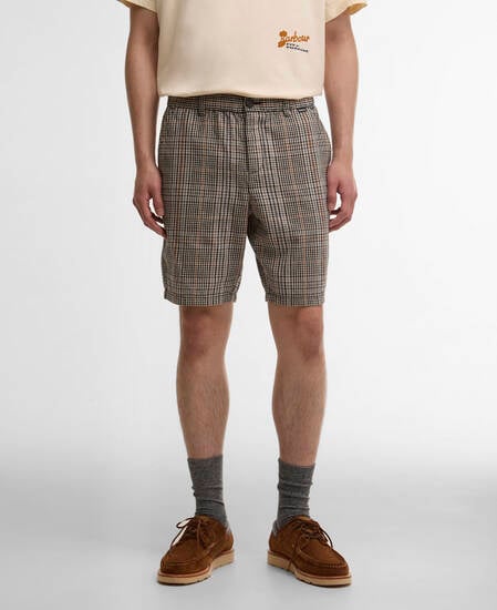 barbour fife checked short neutral S