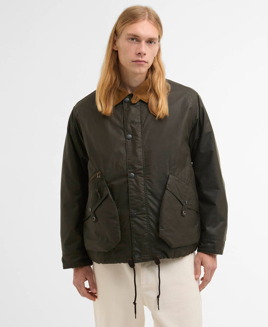 Barbour Modified Endurance Waxed Jacket Archive Olive MWX2558OL51