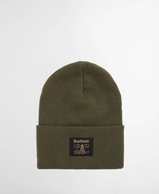 Barbour Harton Beanie Deep Olive MHA0909OL74
