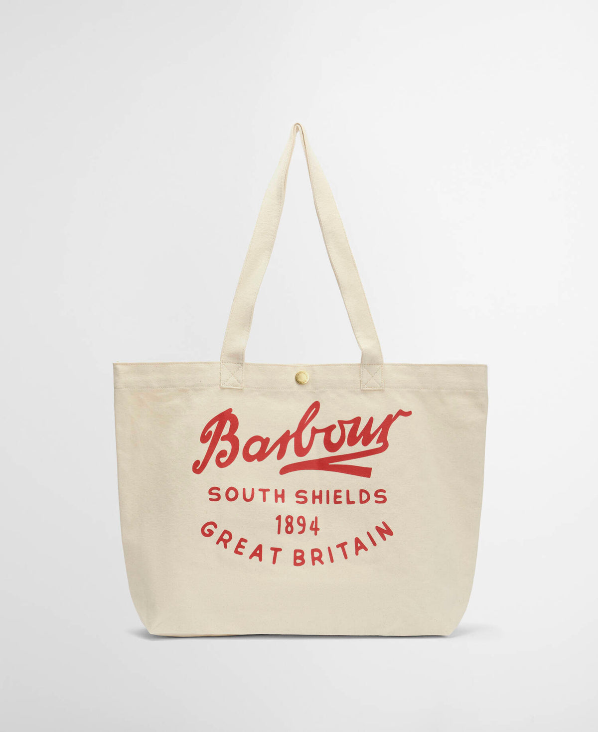 Barbour Script Tote Bag Red Logo UBA0752RE11