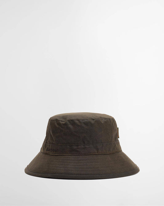 Barbour Waxed Bucket Hat Olive MHA0001OL71