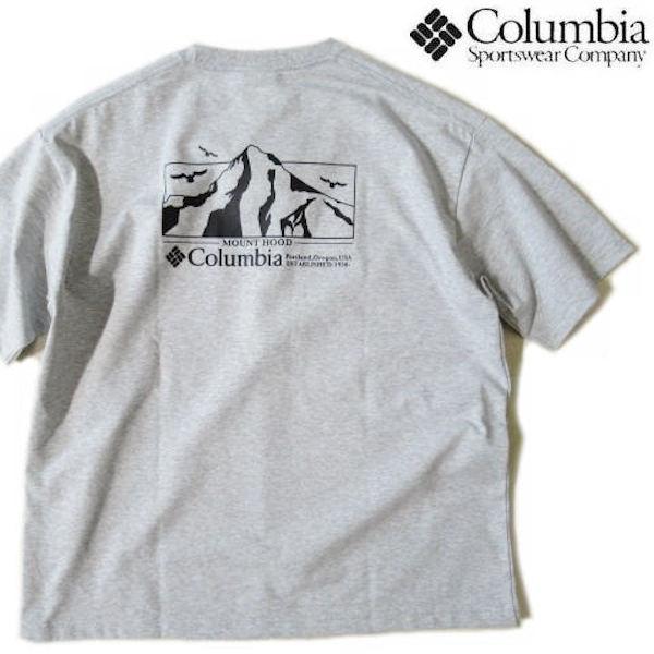 Columbia Loma Vista Graphic Short Sleeve T-Shirt Columbia Grey Heather 039