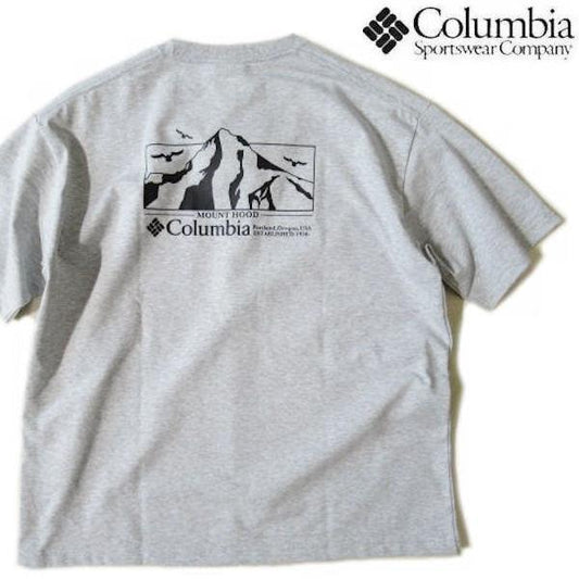 Columbia Loma Vista Graphic Short Sleeve T-Shirt Columbia Grey Heather 039