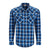 Bright Blue/Navy Window Plaid