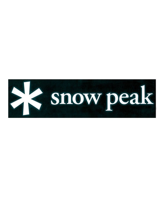 Snow Peak スノーピーク ロゴステッカー アスタリスクM NV-007