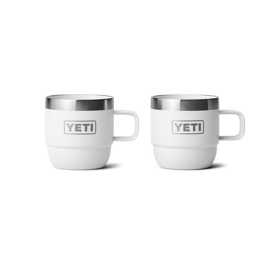 YETI Rambler 6 oz Stackable Mugs 2-Pack White
